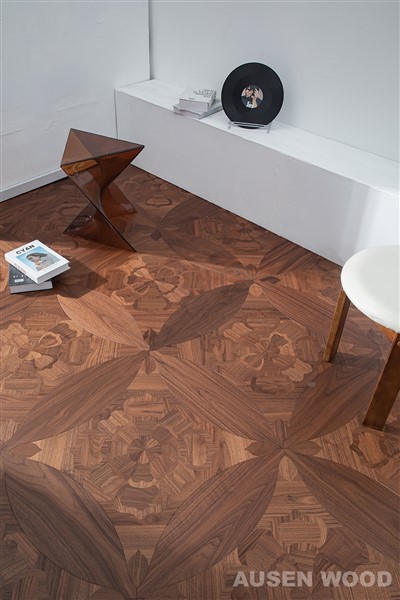 พื้นไม้ปาร์เก้หรูหรา